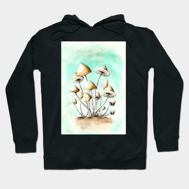 mushrooms Hoodie by Kunst und Kreatives